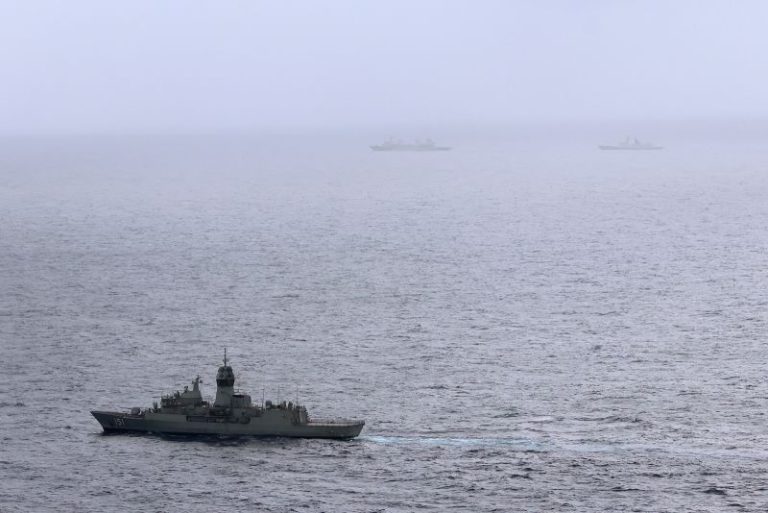 Australia found out about Chinese navy live-fire drills through a commercial pilot, official says